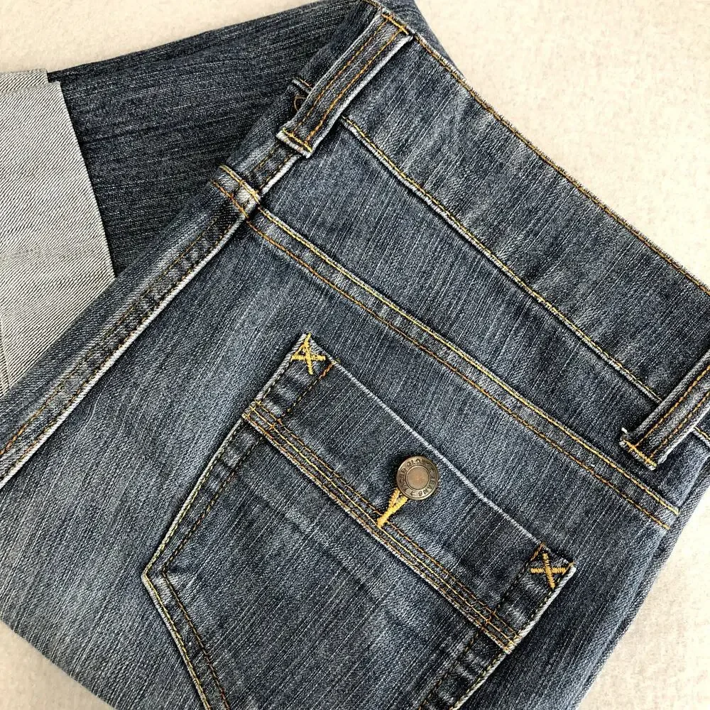 Faded Glory Womens Cropped Stretch Jeans Size 8 - Picture 2 of 11